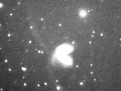 NGC 4038/4039 Gaswolken